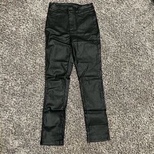 Leather pants